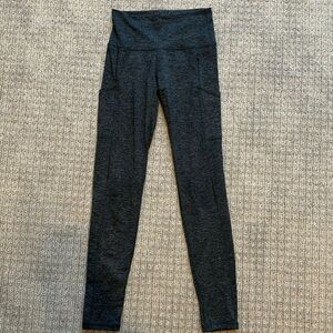 Heather Gray High Rise Leggings